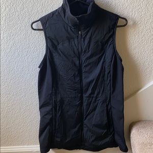 Women’s black Lulu vest